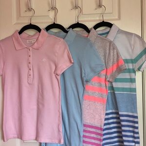 4 Bundled Aeropostale Women’s Polo Shirts